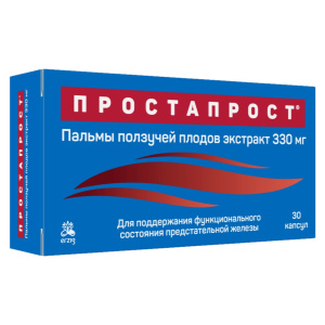 Купить: Простапрост экстракт плодов пальмы ползучей 30 шт капсулы желатиновые мягкие