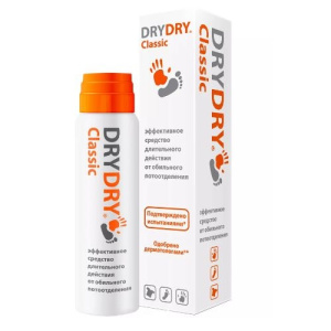 Купить: DryDry De Сlassic 35 мл средство от обильного потовыделения флакон