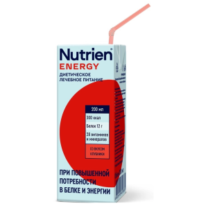 Купить: Nutrien Энергия 200 мл смесь жидкая готовая клубника