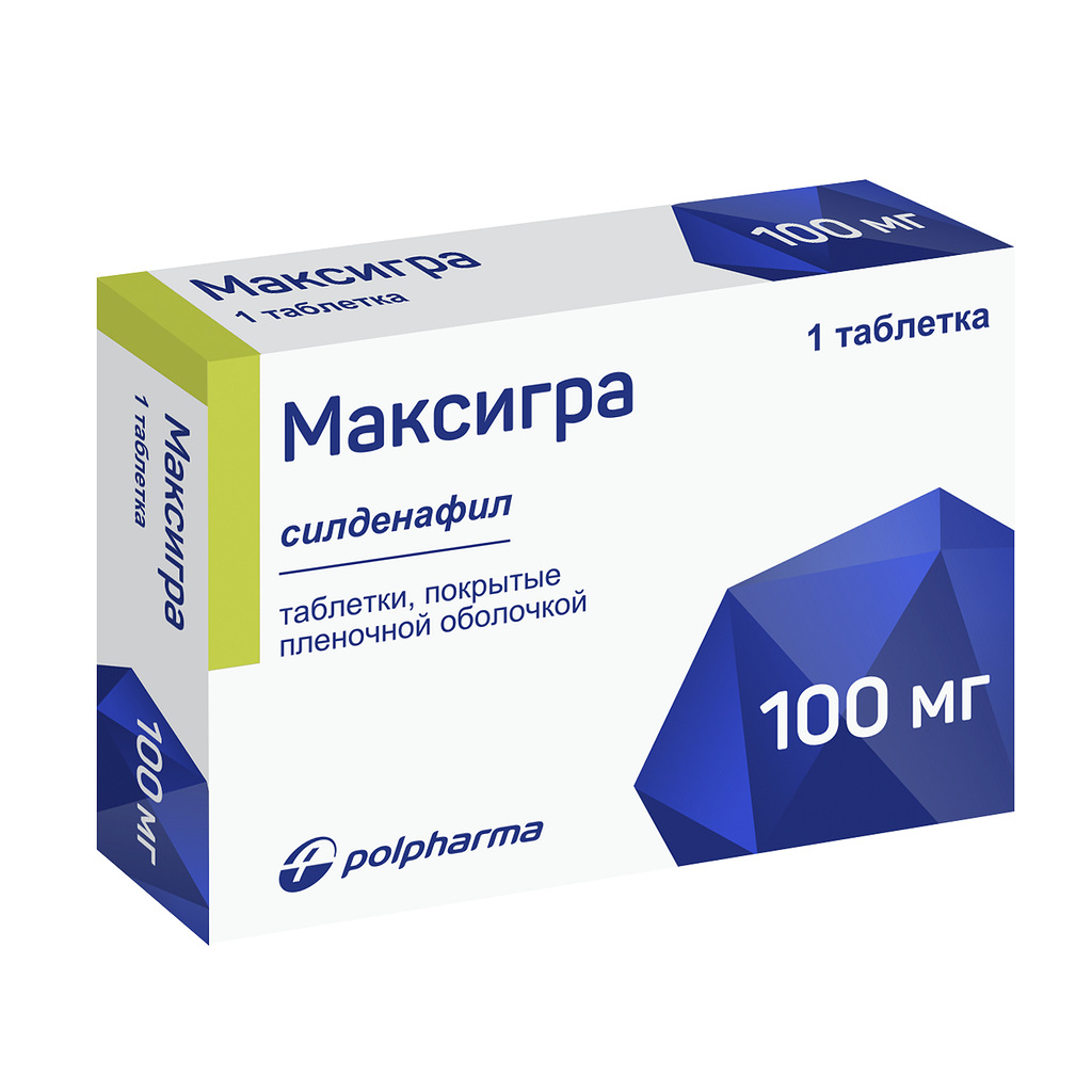 Максигра таблетки 100мг №1 ⭐ Купить по низкой цене | Артикул: 55839 |  Производитель: Акрихин - Ваша Аптека №1 | Москва и Московская область