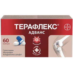 Купить: Терафлекс Адванс 60 шт капсулы