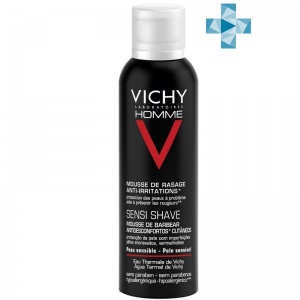 Купить: Vichy Homme пена для бритья против раздражения кожи, 200мл