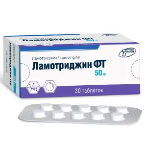 Купить Ламотриджин 50 мг 30 шт таблетки