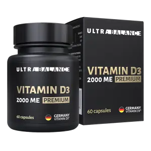 Купить UltraBalance Premium Витамин D3 2000 ME 60 шт капсулы