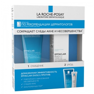 Купить: La Roche-Posay Effaclar DUO набор + 15мл + Effaclar гель 50мл