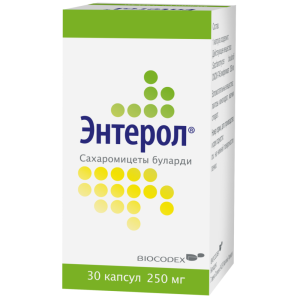 Купить: Энтерол 250 мг 30 шт капсулы