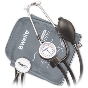 Купить: B.Well MED-62 тонометр механический со стетоскопом и манжетой 22-42 см размер  M-L
