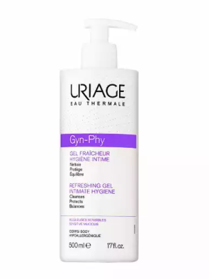 Купить: Uriage Gyn-Phy 500 мл гель для интимной гигиены освежающий флакон-помпа