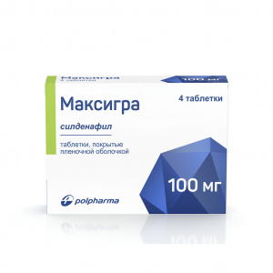 Купить: Максигра таблетки 100мг №4