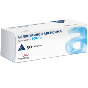 Купить: Аллопуринол-Авексима таб 100мг №50