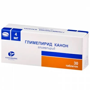 Купить Глимепирид Канон таб 4мг №30