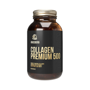 Купить: Grassberg Collagen Premium Коллаген Премиум + Витамин С 500 мг + 40 мг 60 шт капсулы