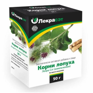 Купить: Лопуха корень 50 г пачка