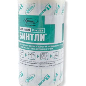 Купить: Бинтли-Т бинт липкий 15 м X 15 см