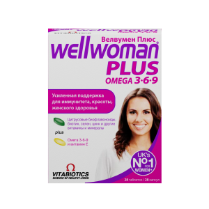 Купить: Wellwoman плюс 28 шт капсулы