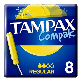 Купить Tampax Compak Regular 8 шт тампоны регуляр