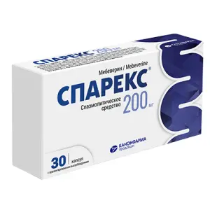 Купить Спарекс 200 мг 30 шт капсулы с пролонгированным высвобождением