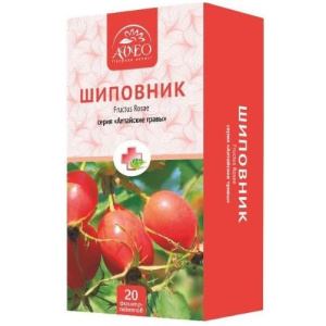 Купить: Шиповник Плоды алтайские травы фильтр-пак 1,5г №20