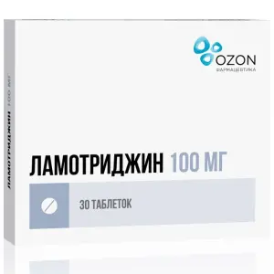 Купить Ламотриджин 100 мг 30 шт таблетки