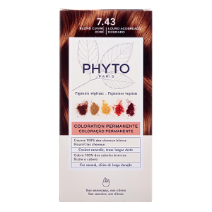 Купить: Phytosolba Phyto Color 2 шт краска для волос золотисто-медный блонд оттенок 7.43