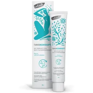 Купить Гинокомфорт 50 г гель для интимной гигиены женский восстанавливающий