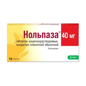 Купить Нольпаза 40 мг 14 шт таблетки кишечнорастворимые покрытые пленочной оболочкой
