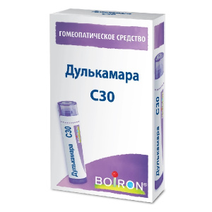 Купить: Дулькамара С 30 4 г гранулы гомеопатические монокомпонентный препарат растительного происхождения