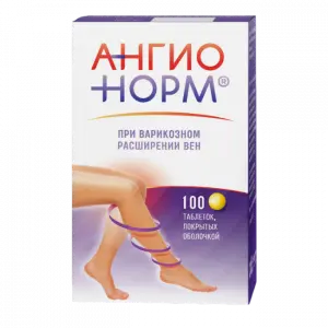 Купить Ангионорм таблетки по 100мг №100