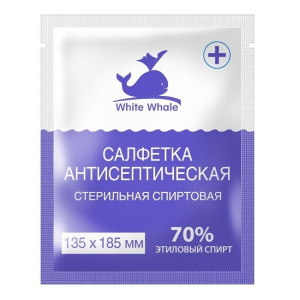 Купить: Асептика 1 шт 135 мм × 185 мм салфетка спиртовая