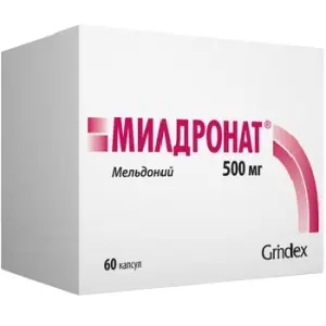 Купить Милдронат 500 мг 60 шт капсулы