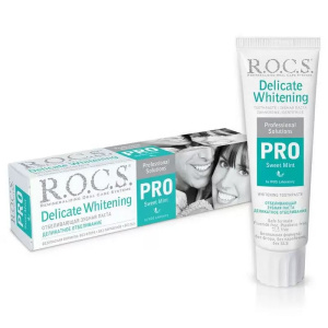 Купить: Rocs Pro Sweet Mint деликатное отбеливание зубная паста 135 г сладкая мята