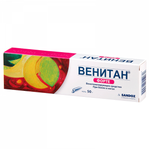 Купить: Венитан Форте гель д/наружн примен 50г