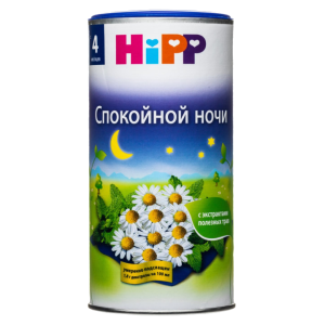 Купить: Hipp чай Спокойной ночи с 4 месяцев 200г