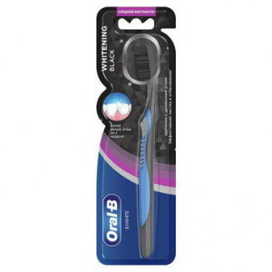 Купить: Oral-B 3D White Whitening Black зубная щетка средняя