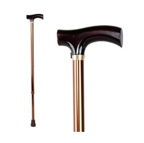 Купить Трость с Т-образной ручкой противогололедным наконечником и УПС Артикул 10105/Т