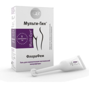Купить: Мульти-Гин ФлораФем 5 мл 5 шт гель для нормализации вагинальной микрофлоры