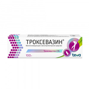 Купить: Троксевазин гель д/наружн примен 2% 100г