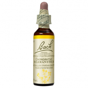 Купить: Капли Баха № 28 Склерантус (Ежа) 10 мл — страдаете нерешительностью