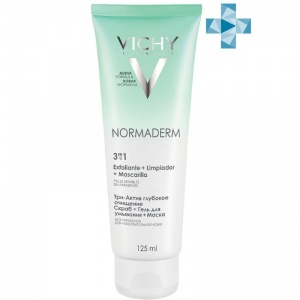 Купить: Vichy Normaderm глубокое очищение 3 в 1, 125мл