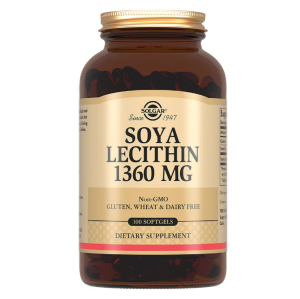 Купить: Solgar Натуральный соевый лецитин 1360 мг 100 шт капсулы