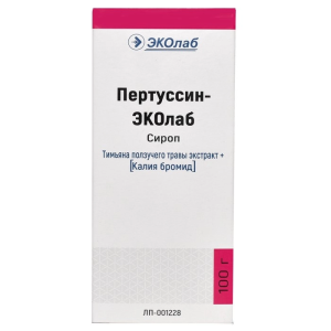 Купить: Пертуссин-ЭКО 100 мл сироп
