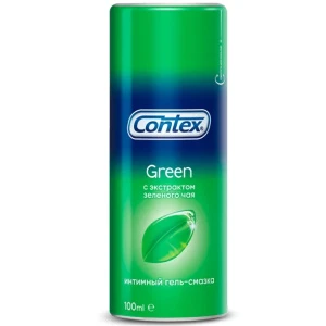 Купить Contex Green 100 мл гель-смазка лубрикант антиоксидант