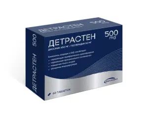 Купить Детрастен 500 мг 60 шт таблетки
