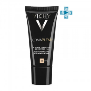 Купить: Vichy Dermablend Флюид крем тональный 30мл тон 15 корректирующий