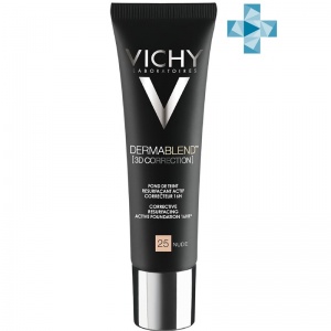 Купить: Vichy Dermablend 3D крем тональный 30мл тон 25 д/проблемной кожи