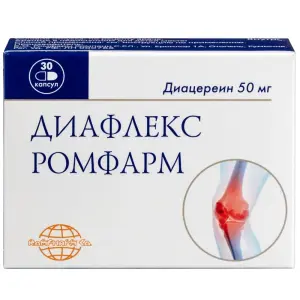 Купить Диафлекс Ромфарм 50 мг 30 шт капсулы