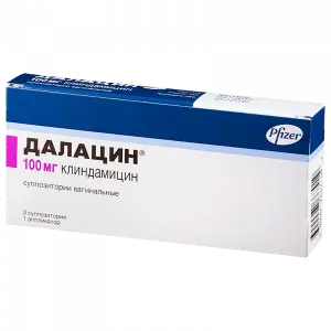 Купить Далацин 100 мг 3 шт суппозитории вагинальные + аппликатор