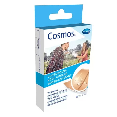 Купить Cosmos Water-Resistant  5 шт X 6 см X 10 см пластырь водостойкий