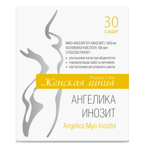 Купить: Ангелика Инозит Женская линия 2 г 30 шт порошок саше-пакеты