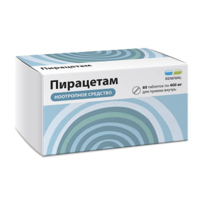 Купить: Пирацетам Реневал таб ппо 400мг №60